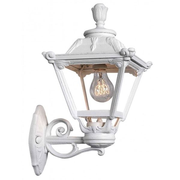 Fumagalli BISSO/GOLIA kültéri falilámpa fehér (Q23.131.000.WXE27) (Q23.131.000.WXE27)