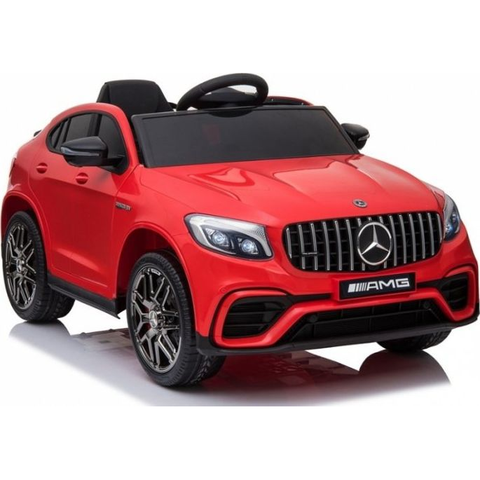 Mercedes GLC 63 S 4196 12 V 4 Motoros Elektromos Kisautó - 2.4 GHz, Szülői Távirányítóval, Nyitható Ajtóval, EVA Kerekekkel, Piros (4196)