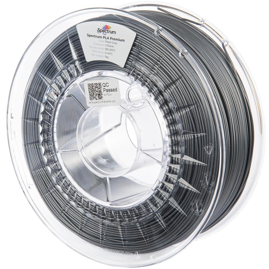 Spectrum Premium PLA 1,75 mm, Pearl Grey, 1 kg (80851)