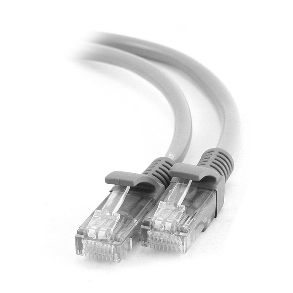 gembird CAT5e UTP-Patchkabel, grau, 1,5 m