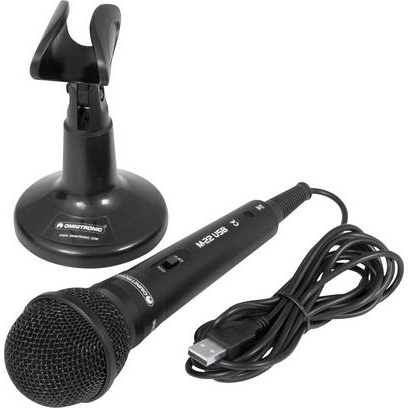 Omnitronic M-22 USB Ének mikrofon USB (13000419) (13000419)