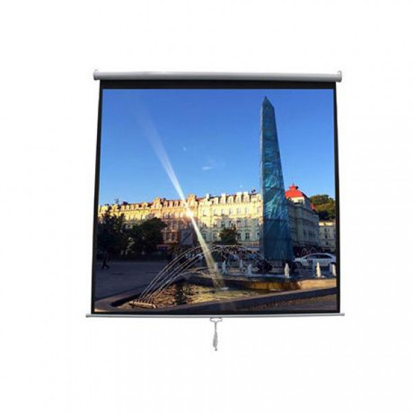 MEDIUM Rollo vetítővászon 180x180 cm 1:1 (MAN18018011) (MAN18018011)