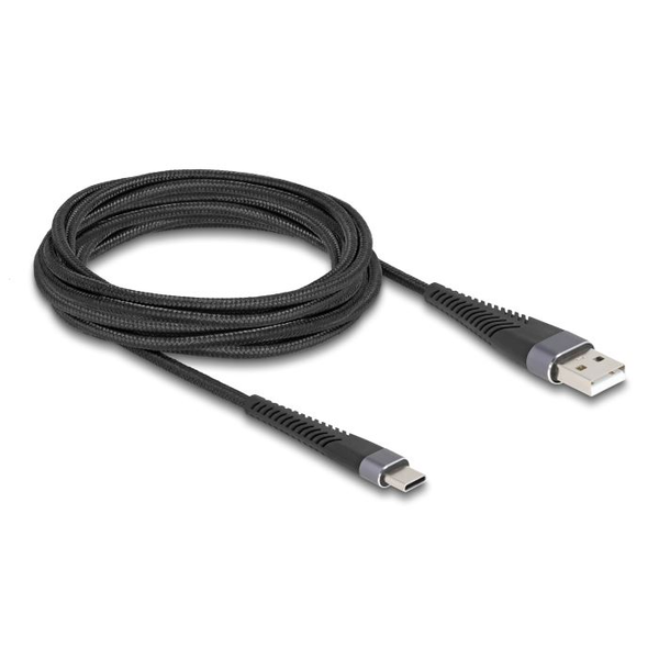 DELOCK USB 2.0 Kabel USB Typ-A St > USB Typ-C St 3m