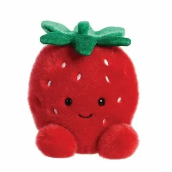Palm Pals: Juicy, az eper plüssfigura 13 cm