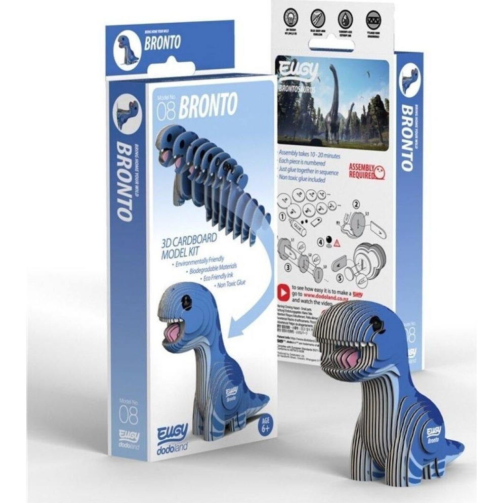 EUGY Bronto 3D puzzle (9421035150071)