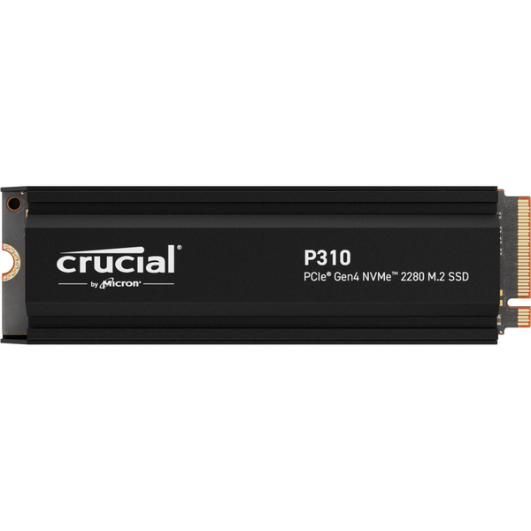 Crucial P310 2TB PCIe Gen4 M.2 NVMe SSD hűtőbordával