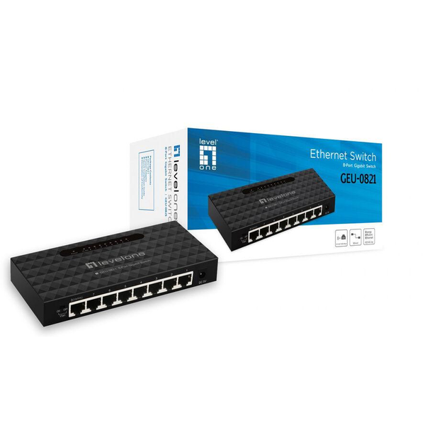 LevelOne GEU-0821 switch-uri Gestionate Gigabit Ethernet (10/100/1000)
