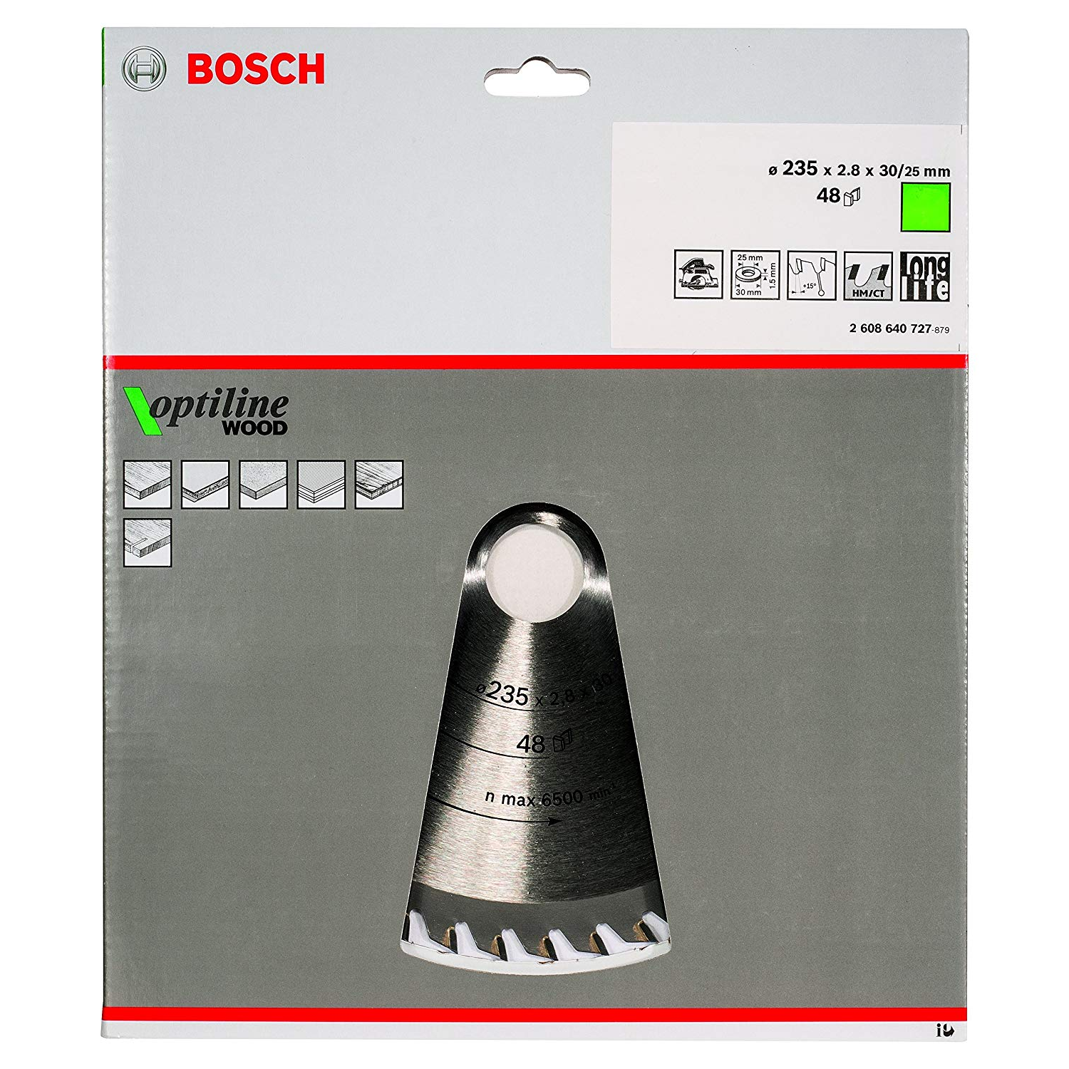 Bosch ‎2608640727 körfűrészlap 23,5 cm 1 db (2608640727)