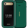 Nokia 2660 Flip 48MB/128MB Dual SIM Kihajtható Mobiltelefon - Zöld + Domino Quick SIM kártya csomag