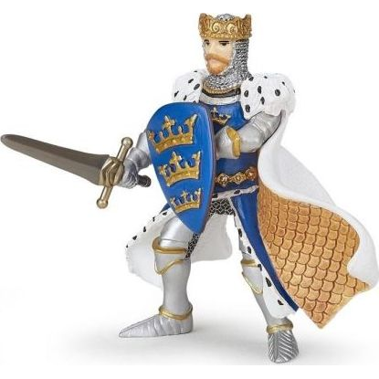 Figurka Papo Król Artur niebieski