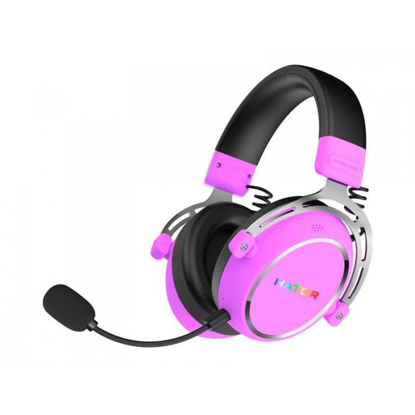 HATOR Hypergang 3 Wireless Auricolare A Padiglione Gaming USB Type-C / USB Type-A Bluetooth Viola