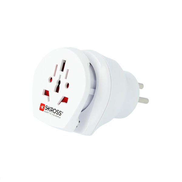 Adaptador De Viaje Universal 2 En 1 Para Israel 13a