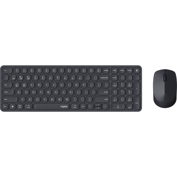 Rapoo 9310M vezeték nélküli egér - Bluetooth 2,4GHz fekete