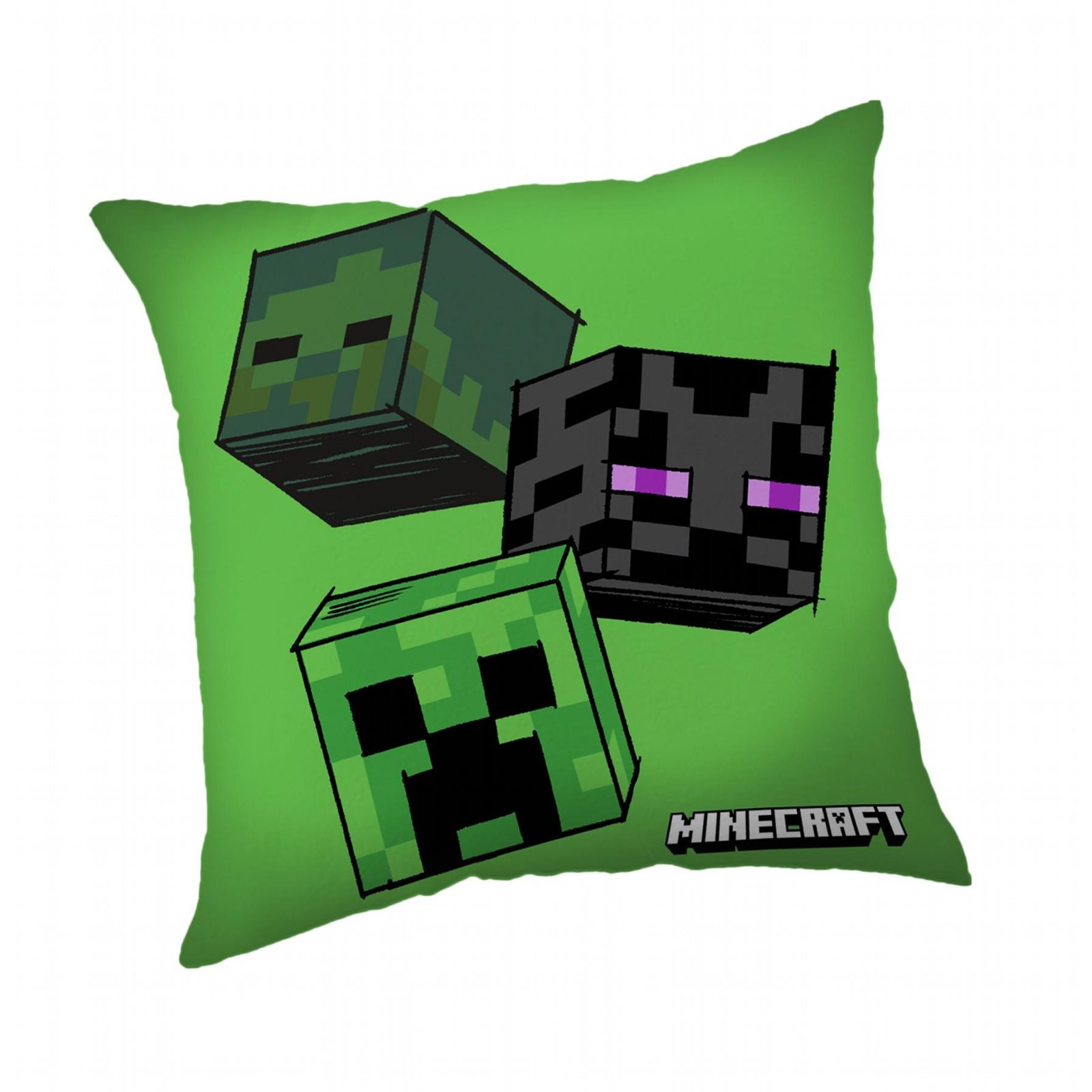 Jerry Fabrics Minecraft The Mobs Pillow 40 × 40 cm (03410-POLSMINMO2A)
