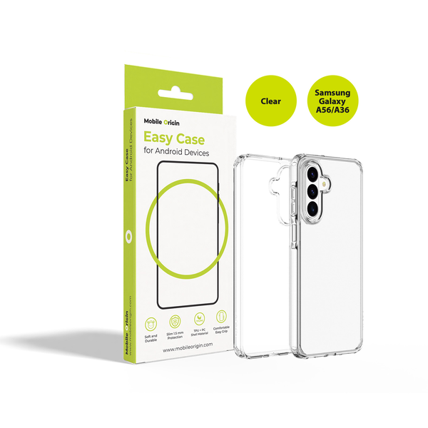 Pitaka pro Samsung Galaxy A56 průhledný