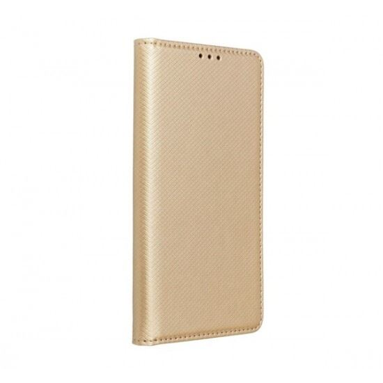 Magnet Samsung Galaxy A13 4G mágneses flip tok, arany (65185) (MA65185)