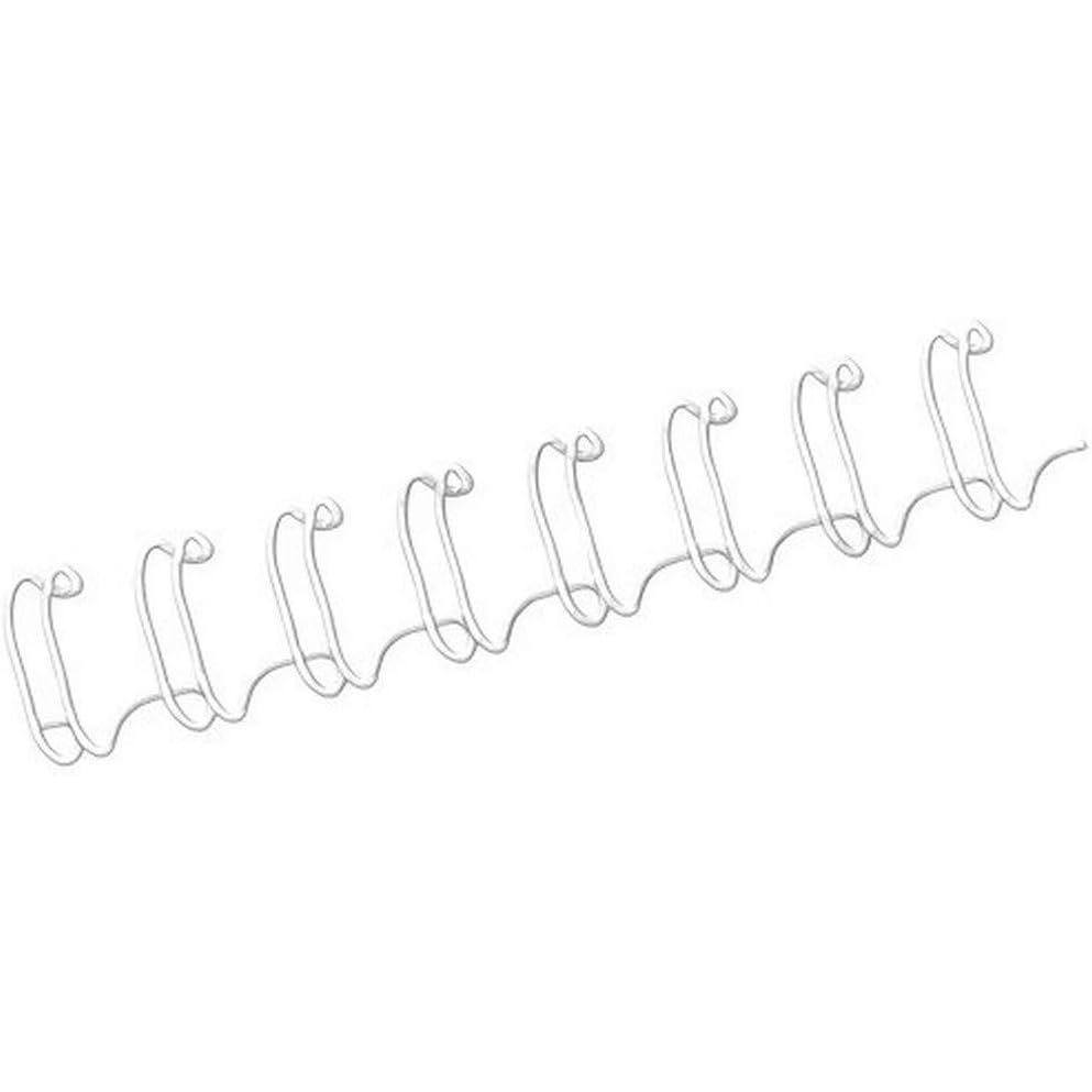 Fellowes 101-120 laphoz 14mm fémspirál fehér (53274) (Fellowes53274)