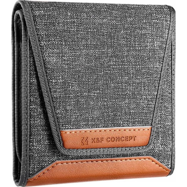 Pokrowiec Kf Futerał Pokrowiec Etui Na 3x Filtr 37mm/40.5mm/43mm/46mm/49mm/ 52mm /55mm/58mm/62mm Kf13.139