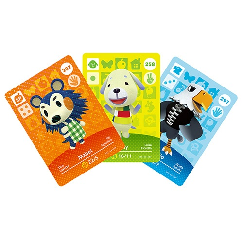 Nintendo Animal Crossing amiibo Cards Triple Pack - Series 3 accessorio per videogioco