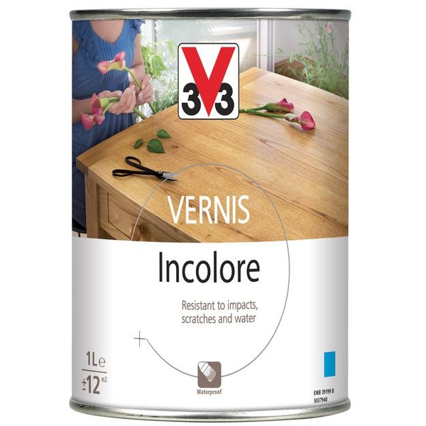  V33 MATTED FURNITURE VARNISH COLOURLESS 1