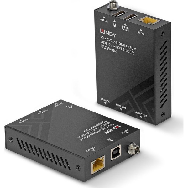 Lindy 39383 KVM prodlužovací kabel Vysílač a přijímač