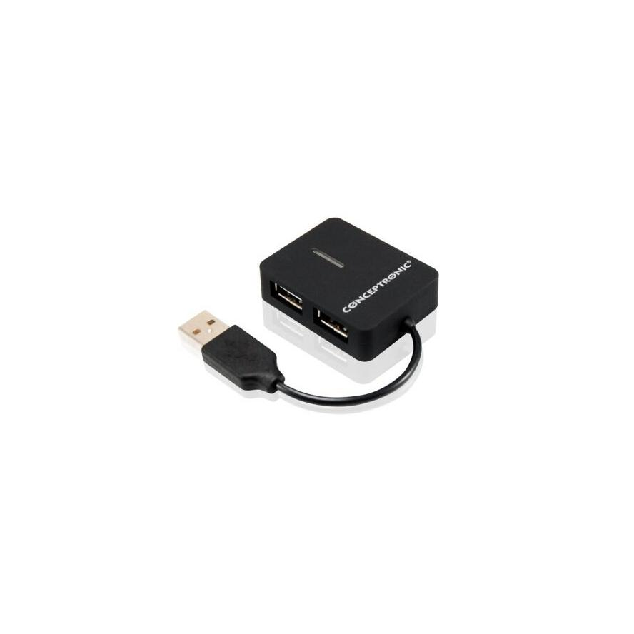 Conceptronic C4PUSB2 hub 480 Mbit/s (C4PUSB2)
