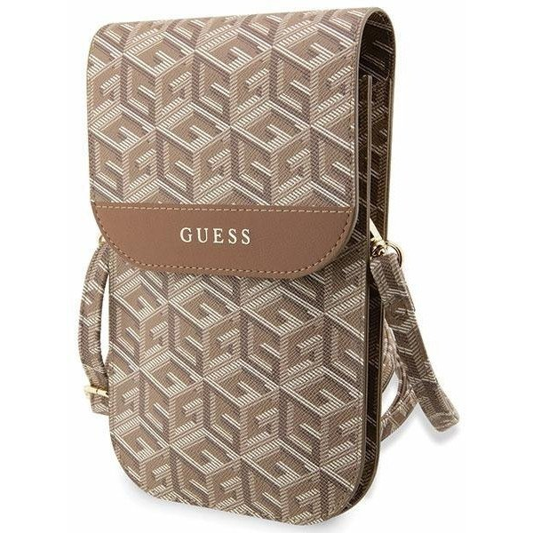 Guess GCube Stripe GUWBHGCFSEW kis táska, barna 