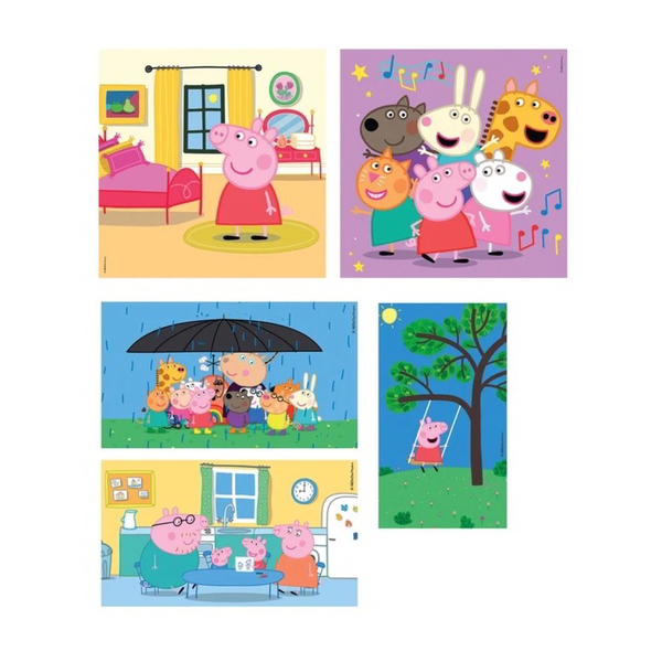 Clementoni Supercolor Peppa malac 10 az 1-ben puzzle