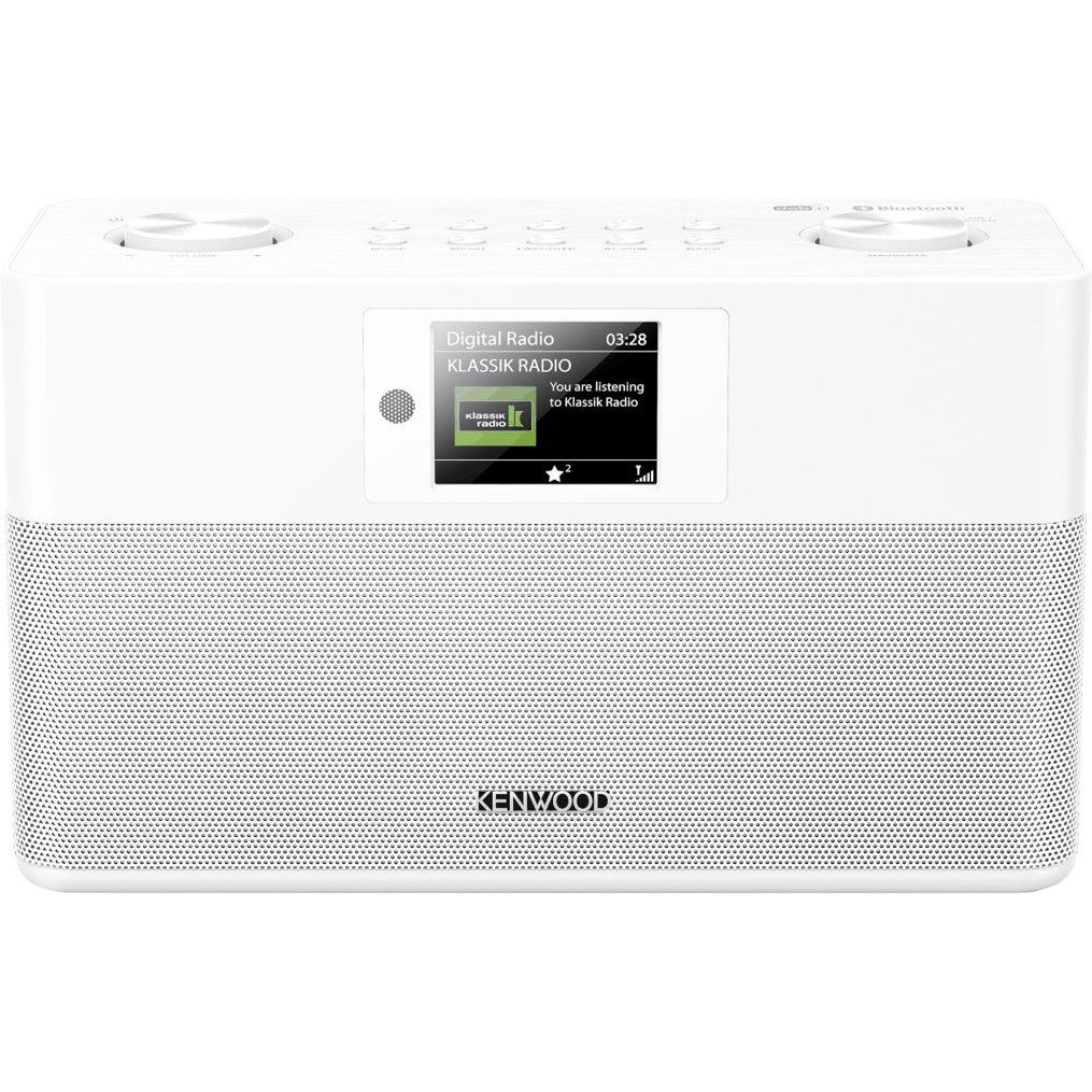 Kenwood CR-ST80DAB-W radiouri Personal Digitală Alb