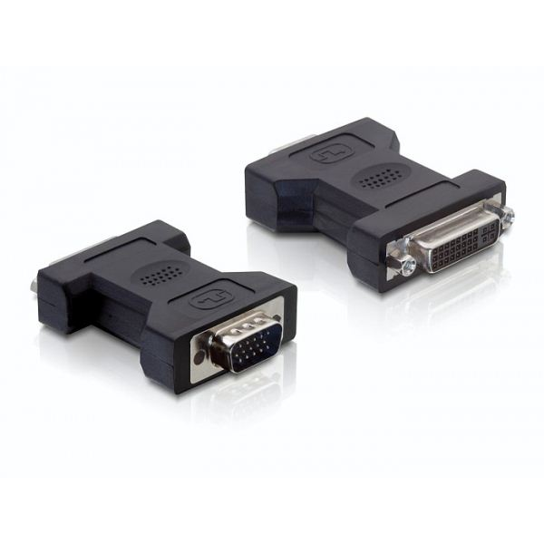 Delock DL65017 DVI 24+5 female -> VGA 15tus male adapter (DL65017)