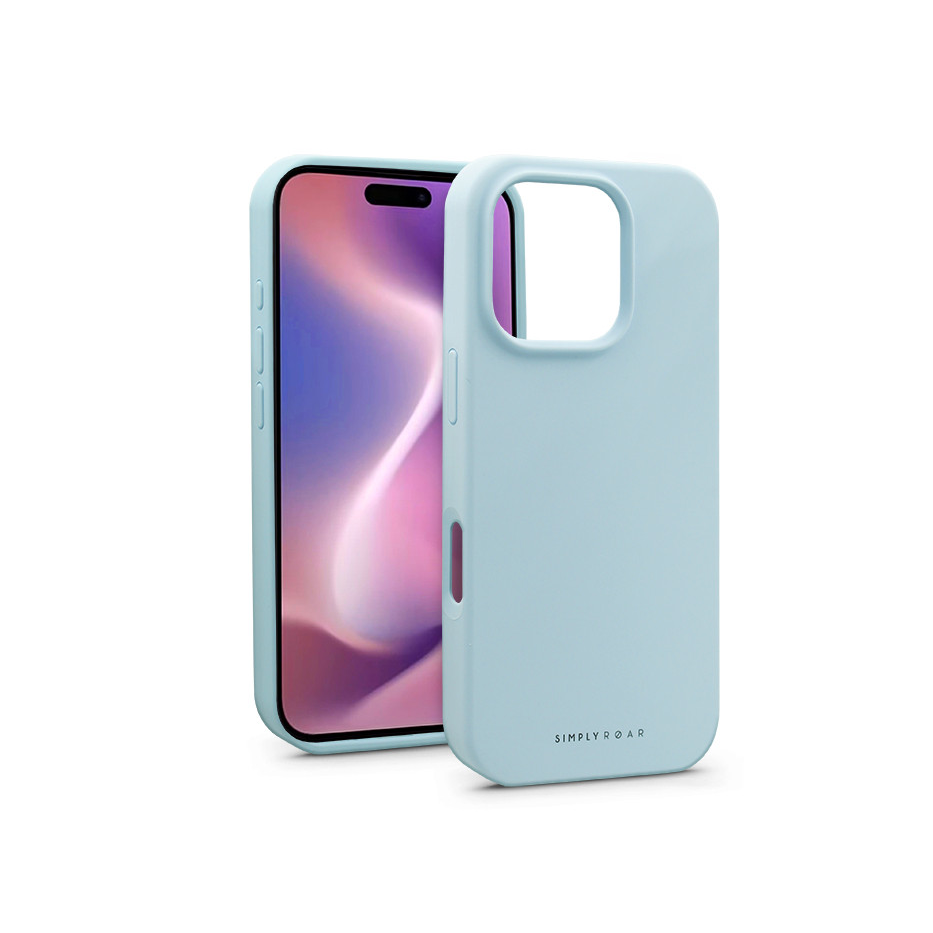 Apple iPhone 16 Pro szilikon hátlap - Roar Cloud Skin - kék (KC311840)