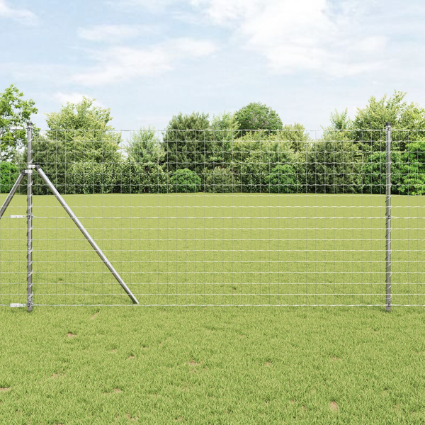 Európai Kerítés Ezüst 1.2 x 25 m Meleg horganyzott vas
