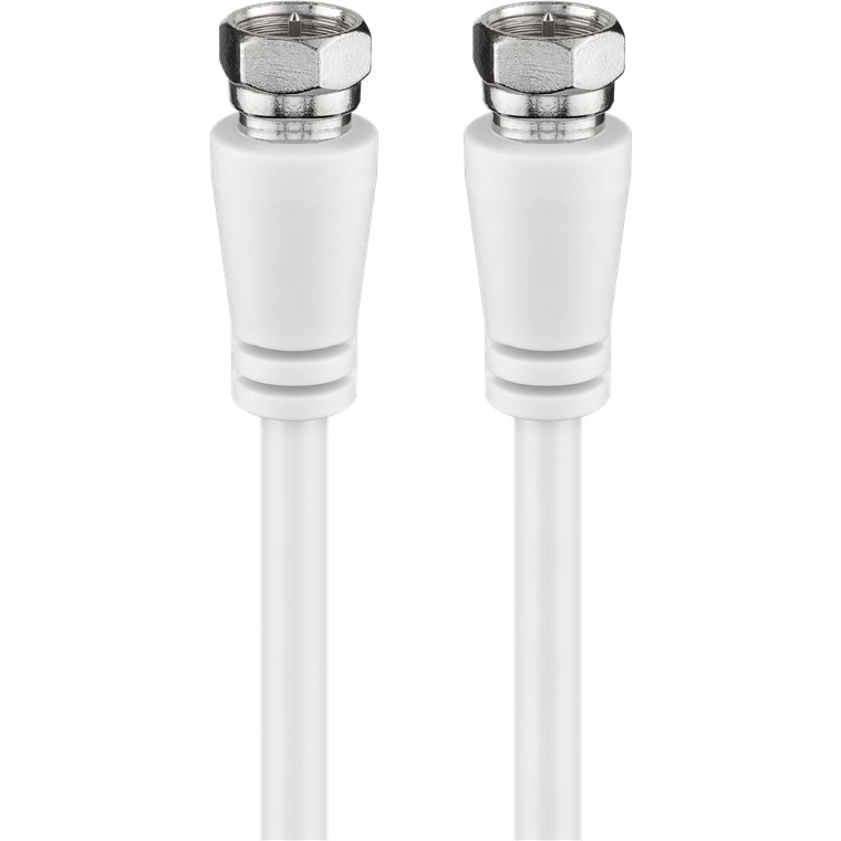 Goobay 58819 Type-F antenna kábel 10m - Fehér (58819)