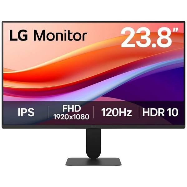LG 24U411A-B computerskærm 60,5 cm (23.8") 1920 x 1080 pixel Fuld HD LED Sort