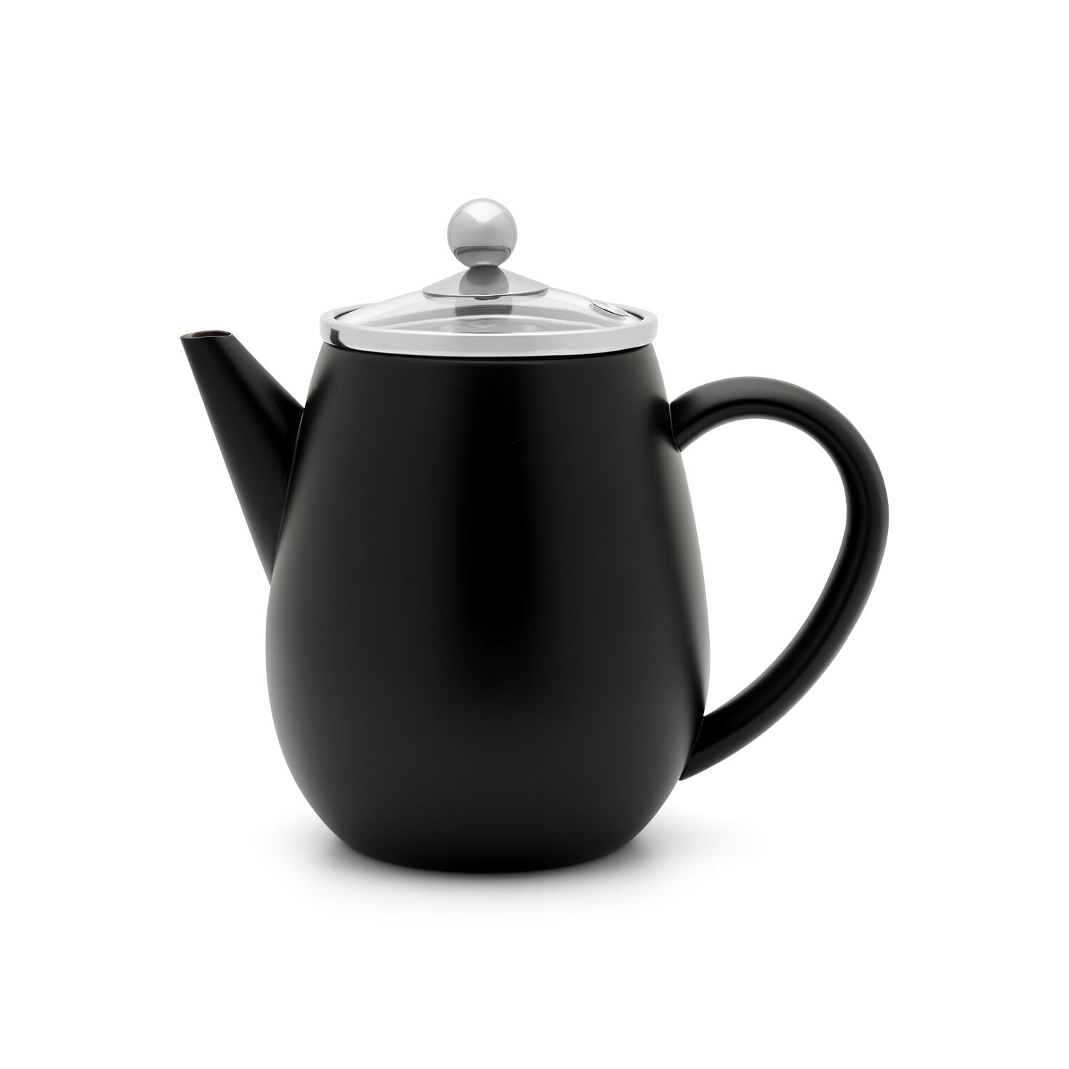 Bredemeijer 111021 Teáskanna 0,5L - Matt Fekete (111021)