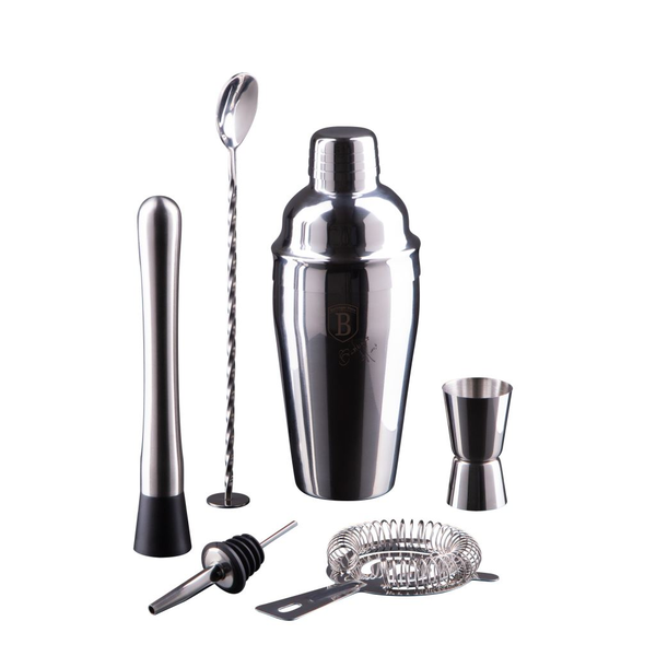 Berlinger Haus Black Silver Collection 6 darabos koktélkészítő szett (BH/8546)
