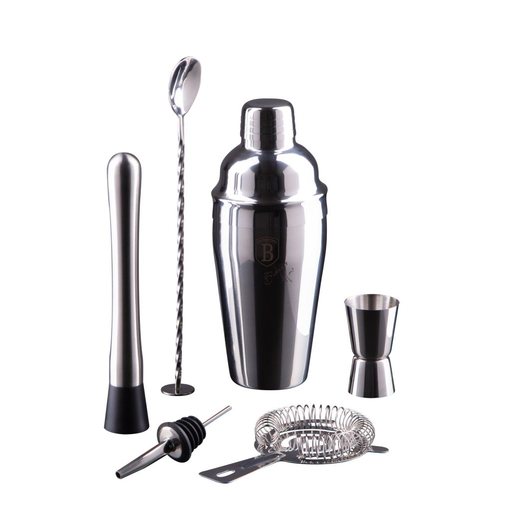 Berlinger Haus Black Silver Collection 6 darabos koktélkészítő szett (BH/8546) (BH/8546)