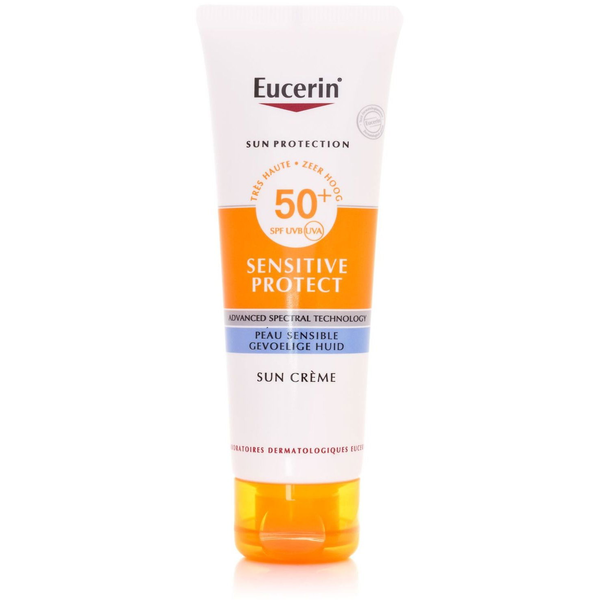 Eucerin Sun Sensitive Protect SPF 50+ Creme Peau Sensible Tube 50 ml