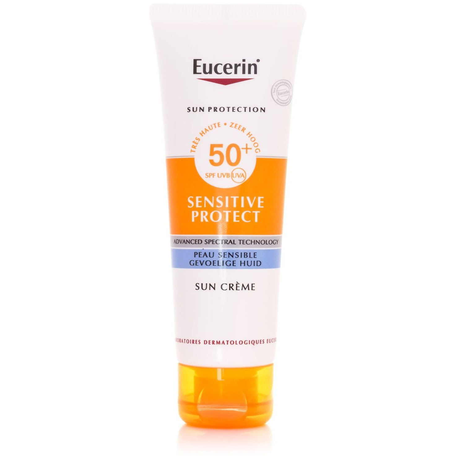 Eucerin Sun Sensitive Protect SPF 50+ Creme Peau Sensible Tube 50 ml (4005800125560)