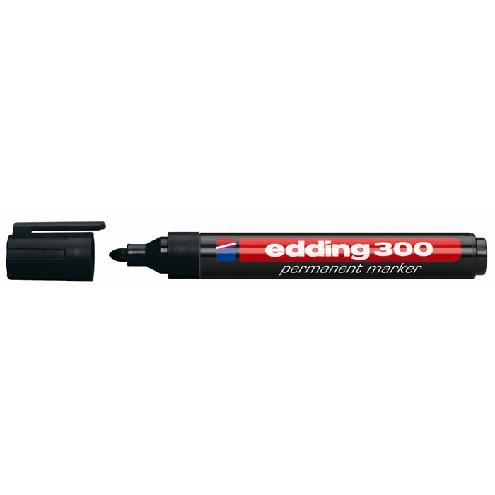 Edding 300 1.5-3mm Alkoholos marker - Fekete (7580003000)