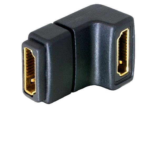 Delock DL65075 HDMI female -> HDMI female 90° elforgatott adapter (DL65075)