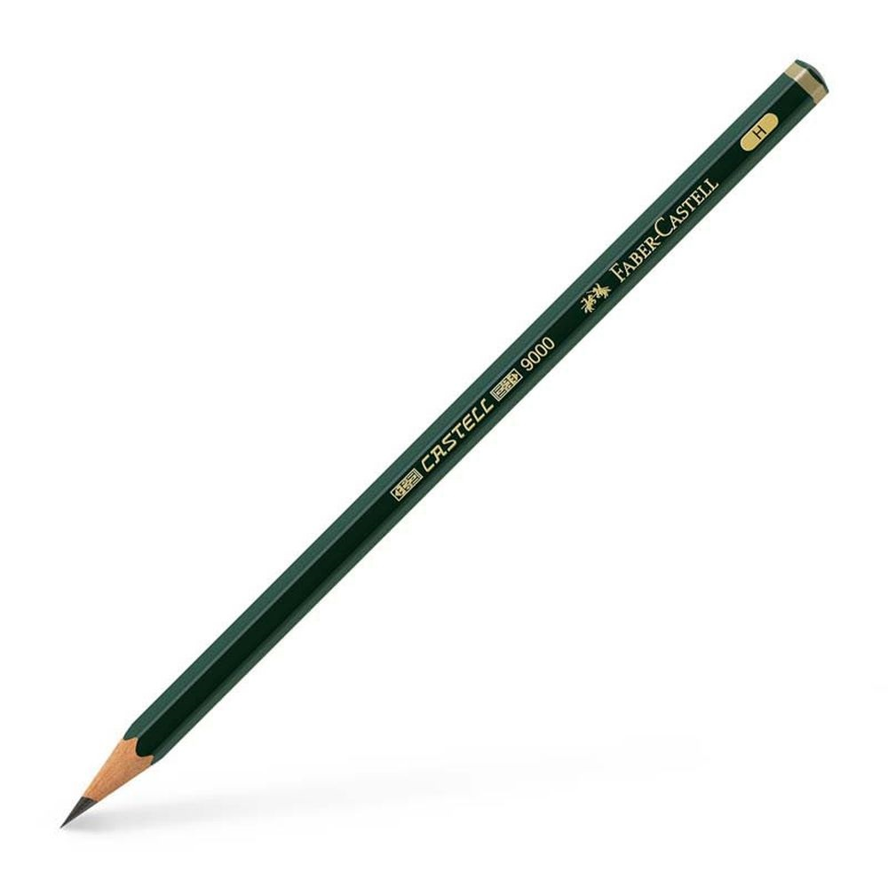 Faber-Castell 9000 Hatszögletű H Grafitceruza (P3031-4316)