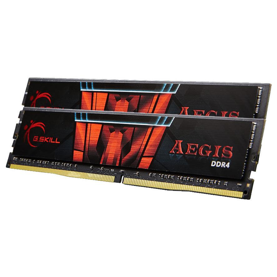 G.Skill AEGIS - DDR4 - Kit - 8 GB: 2 x 4 GB - DIMM 288-PIN - 2133 MHz / PC4 (F4-2133C15D-8GIS)