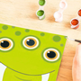 Ravensburger Paint by Numbers Grünes Monster 1200x850mm festőkészlet