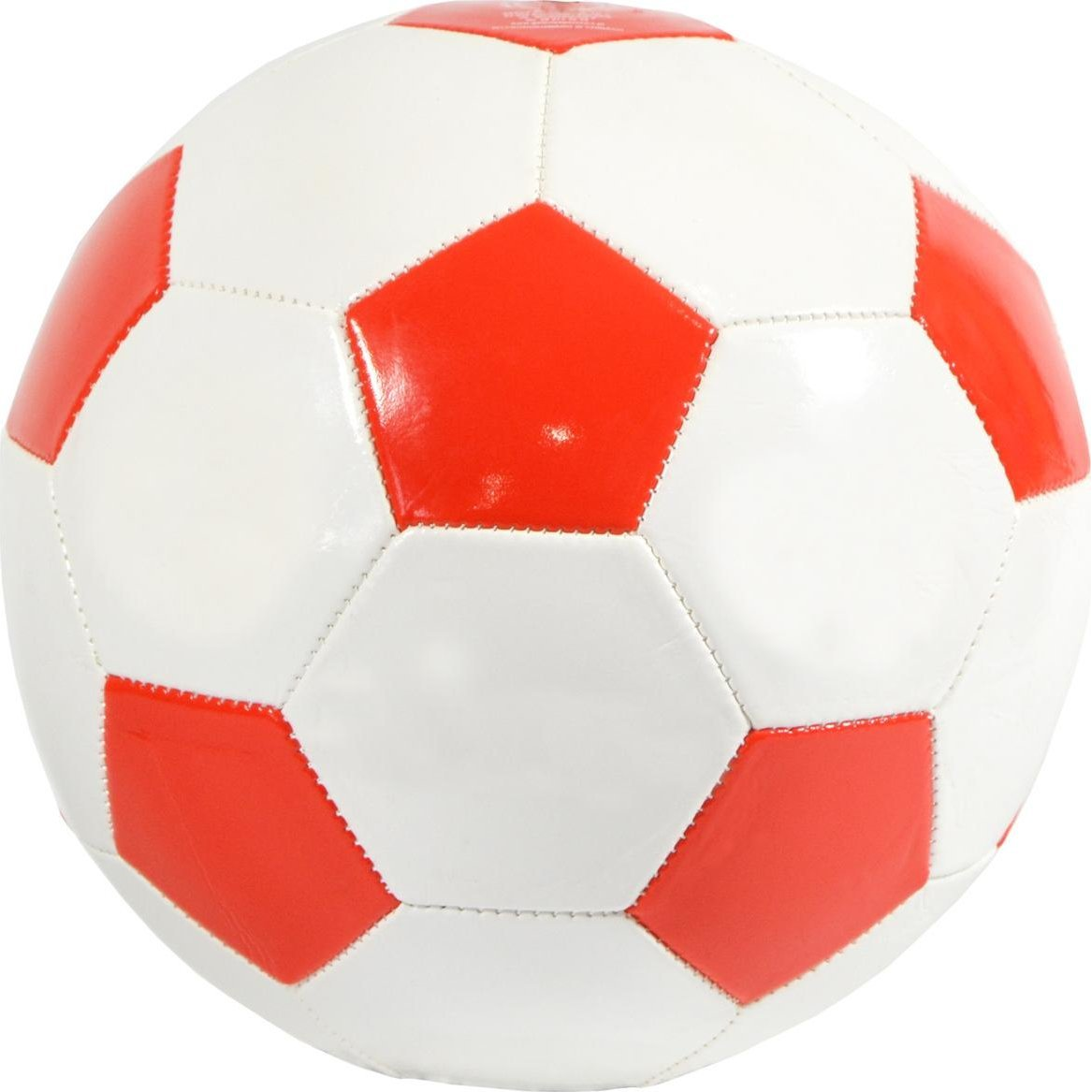 Enero Focilabda Műbőr 22 cm Retro Piros-Fehér (1025636)