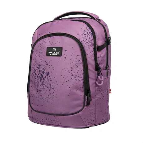 Schneiders Iskolatáska ergonómiai, lányos Purple splash by Walker (42122-354)