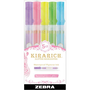 Zebra Szövegkiemelő készlet, 3,5 mm, vágott hegy,  "Kirarich", 5 különböző szín (TZ51210)