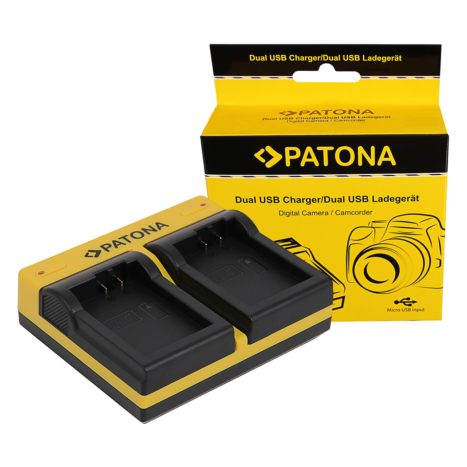 Patona PT191704 Foto Dual Quick Nikon EN-EL25 USB Z30/Z50/Z Akkumulátor töltő (PT191704)