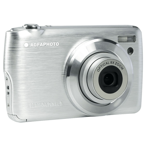Agfa Photo Realishot Dc8200 - Cámara Digital Compacta (21mp, Vídeo Full Hd, Pantalla Lcd De 2,7", Zoom Óptico 8x, Tarjeta Sd De 16gb) Gris