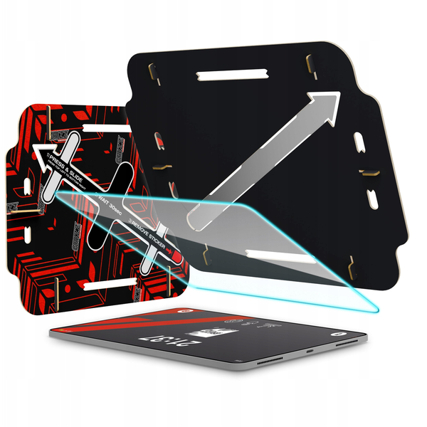 Szkło hybrydowe GrizzGlass HybridGlass Easy do Apple iPad Air 13" M3 2025